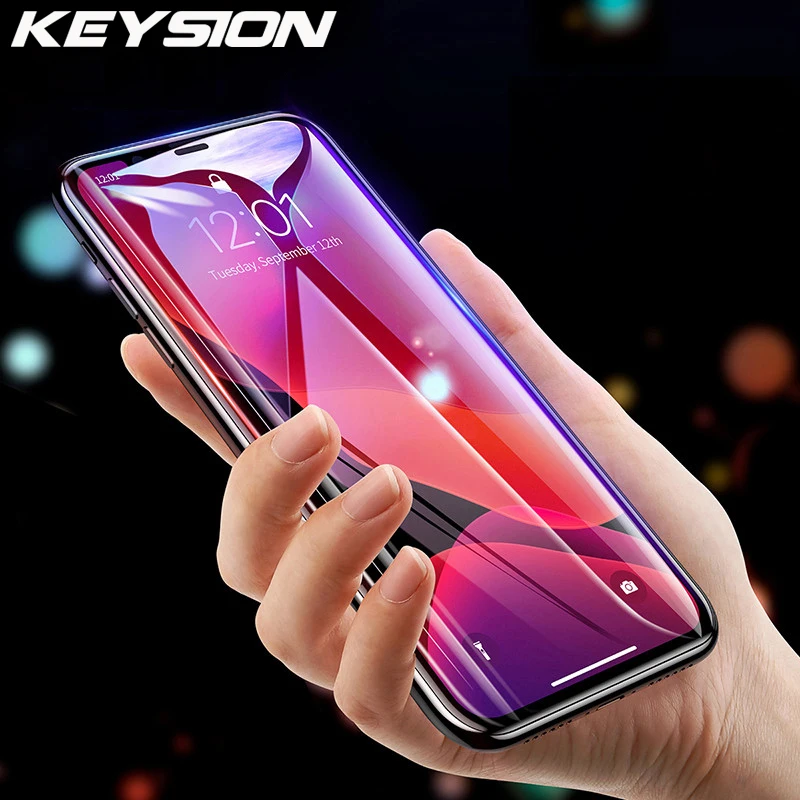 Закаленное стекло KEYSION для iPhone SE 2020 новинка 11 Pro Max защита экрана телефона HD