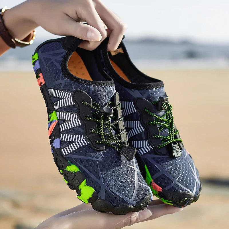 Летняя обувь для воды мужские пляжные тапочки босоножки женская плавания носки