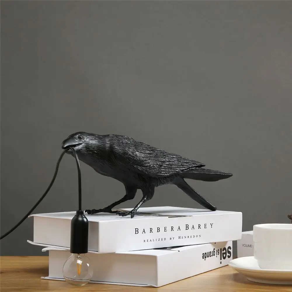 

New Lucky bird light led living room wall light smart remote control bedroom light indoor lighting crow light Seletti wall light