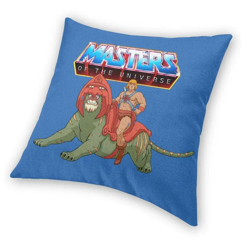 Personalized Battle Cat Pillow Cover Home Decorative 3D Print He-Man and the Masters of Universe Cushion for Car | Дом и сад