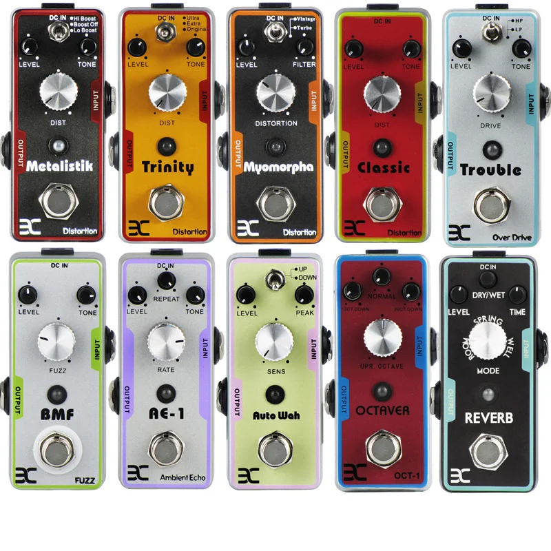 Акустическая гитара электрогитара с эффектами басов педаль аналоговый