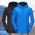 Мужская Уличная водонепроницаемая куртка с мягкой оболочкой, ветровка, пальто с капюшоном для лыж, куртки от дождя для походов, рыбалки, тактическая одежда