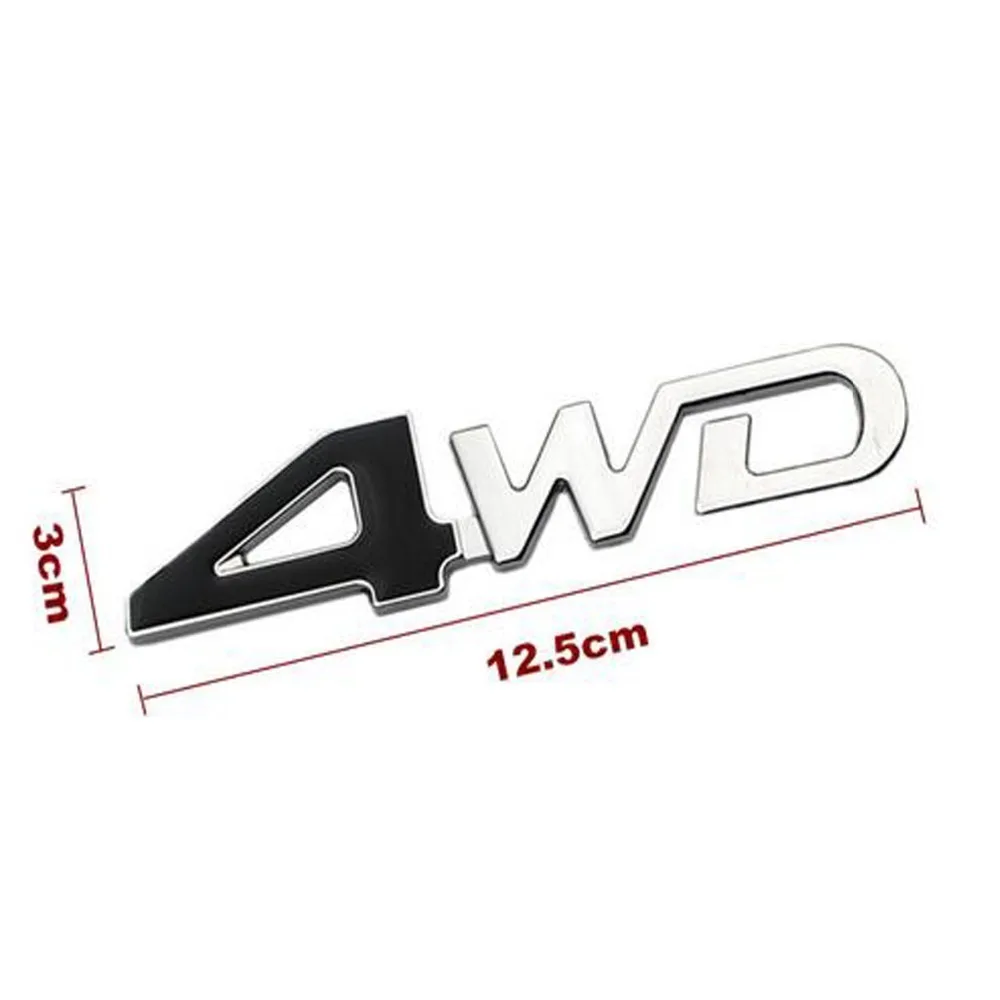 DSYCAR Автомобильный задний боковой металлический 4x4 RC автомобиль 4WD Наклейка 3D