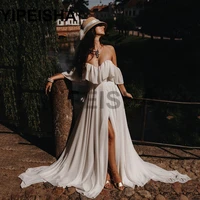 sweetheart cap sleeve chiffon a line evening dresses backless simple front high split party gown vestidos de fiesta %d0%bf%d0%bb%d0%b0%d1%82%d1%8c%d0%b5