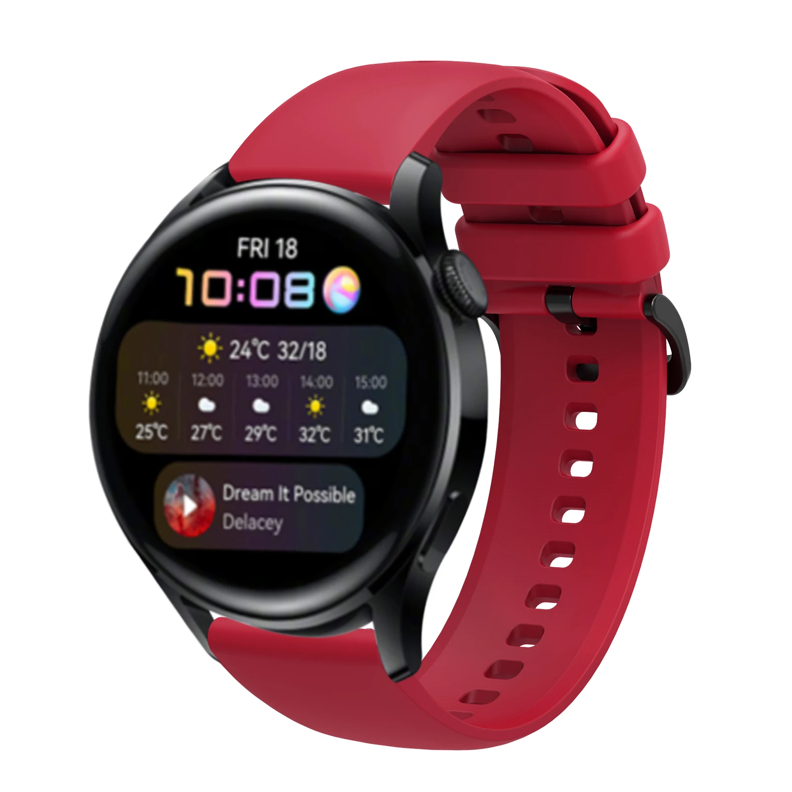 Ремешок силиконовый для Huawei watch 3 46 мм сменный Браслет Samsung Galaxy /Amazfit GTR 47 мм/Huawei GT2 22 |