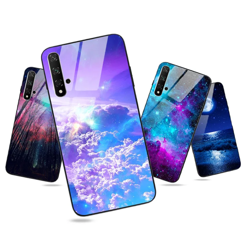 Чехол для телефона чехол Huawei Honor 10 20 10i 20i Lite 20S 9 9X Pro 7C 7A 8C 8X 8A 8S Коврики вид ночное
