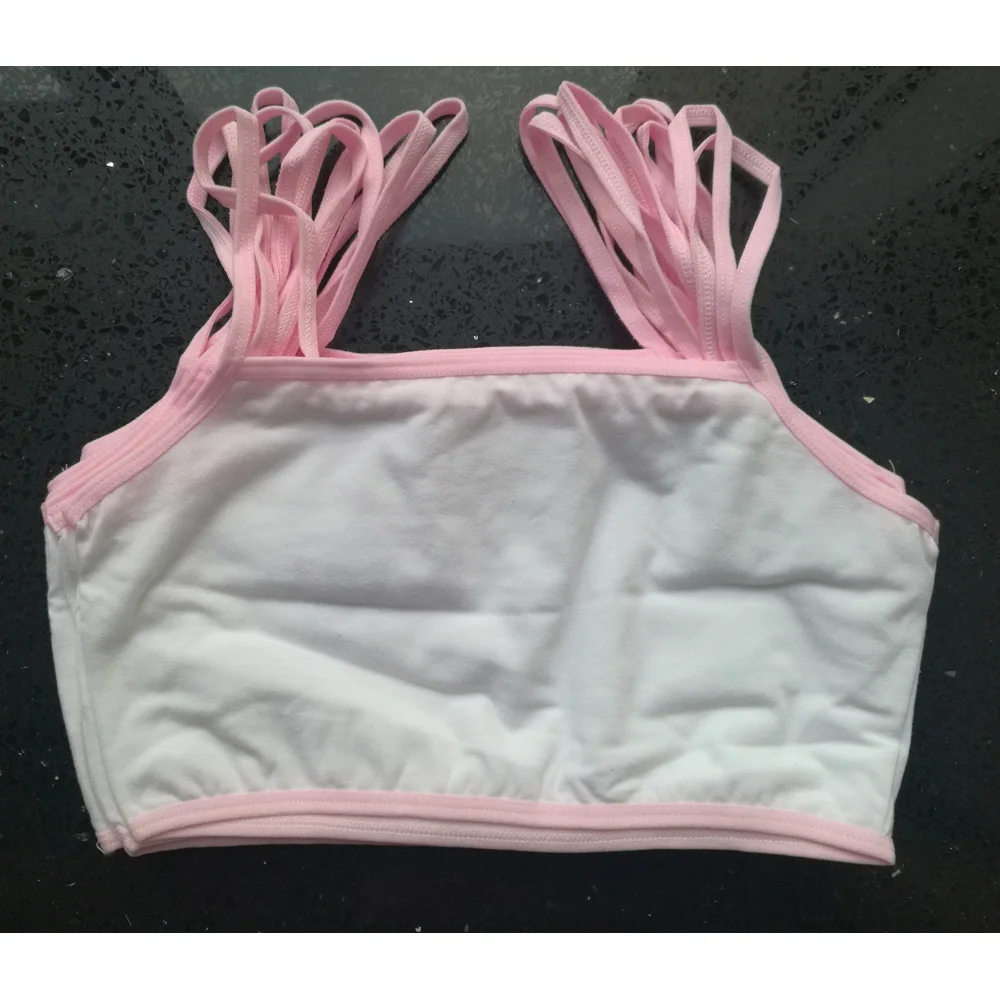 1 шт. Хорошее качество 85% хлопок Бюстгальтер для девочек Детское нижнее белье