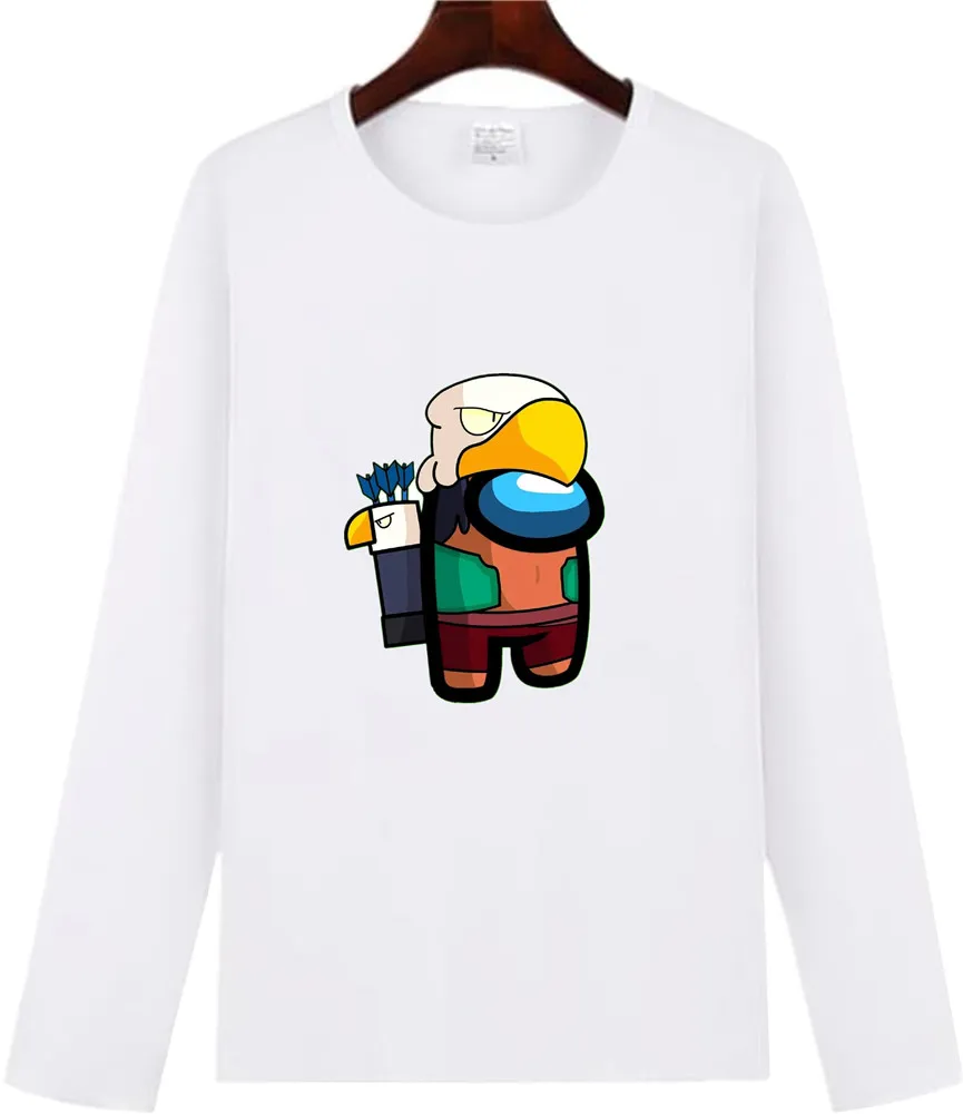 

Among Us T Shirt Kids Clothes For Girls Boys Amoung Camisetas Poleras Tee Enfant Manche Longue Nias Ropa De Moda One Piece