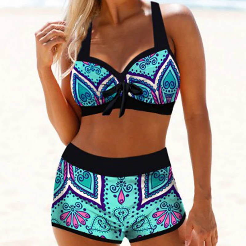 

Новый сексуальный купальник, летний женский пляжный бикини, плоский купальник с плоской завязкой, Раздельный купальник, комплект пляжного ...