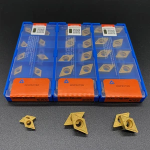 Оригинальное лезвие DCMT070204 DCMT11T304 DCMT11T308 HMP NC3020, высококачественная внутренняя вставка твердосплавный инструмент для обработки деталей вращения для стали