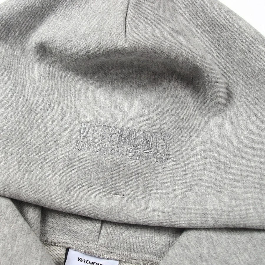 

Printing VETEMENTS Foam Hoodie Men Women Oversize Vetements Hooded Sweatshirts VET Pullover japanese streetwear