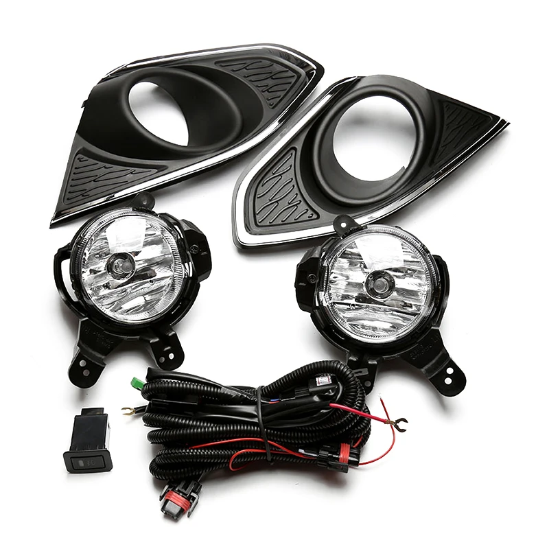 Magic ColorM хромированные фары Противотуманные фары для Chevrolet Chevy Spark 2013- с проводами выключатель проводки