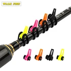 10 шт.лот, пластиковый безопасный держатель для рыболовных крючков, аксессуары для приманок, джиг-крючки, безопасное хранение для удочки, инструмент для забрасывания приманки