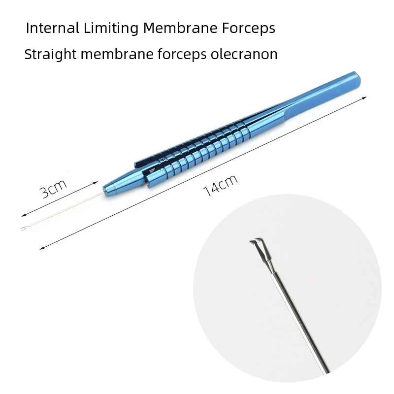 Internal Limiting Membrane Forceps Straight membrane forceps, olecranon type