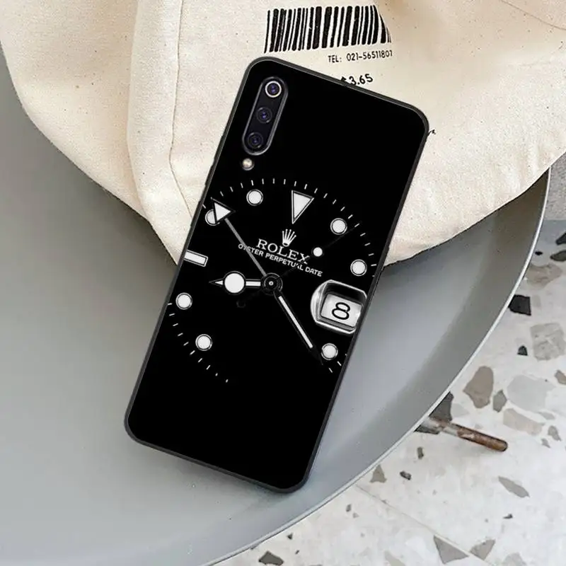 

fashion Brand Rolex Phone Case for Xiaomi mi 6 6plus 6X 8 9SE 10 Pro mix 2 3 2s MAX2 note 10 lite Pocophone F1