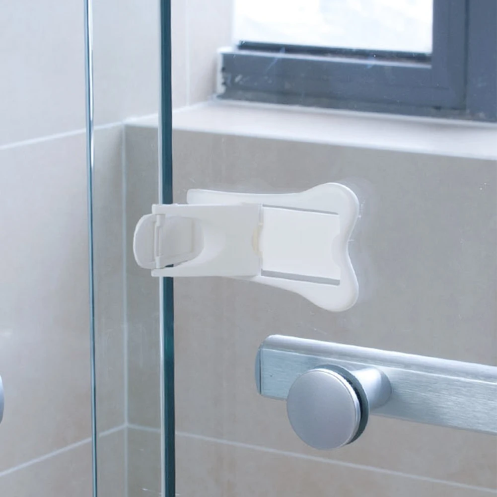 Раздвижные двери замок шкаф бытовой дом ребенок защитное стекло дети сильный