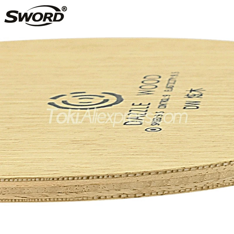 Меч DAZZLE древесины DW теннисный стол для настольного тенниса (7 слоев дерева все)