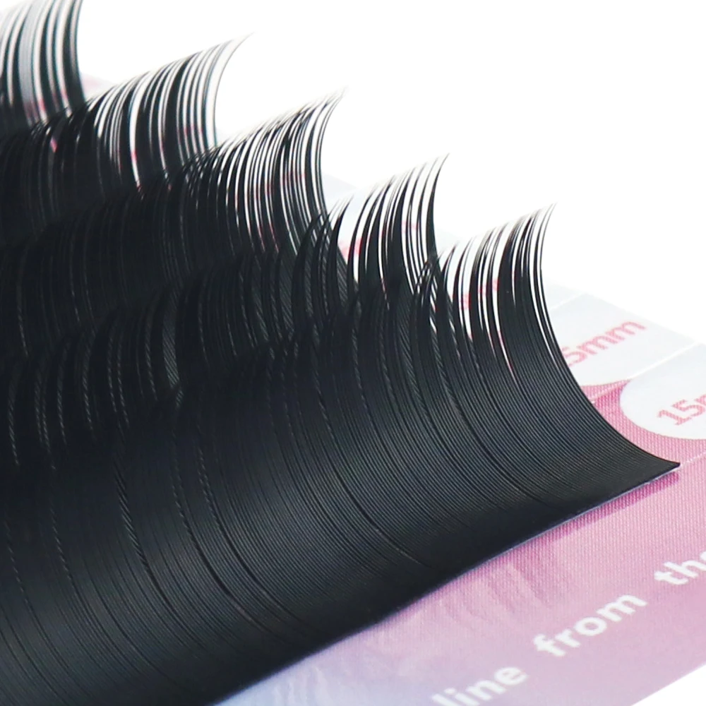 Накладные ресницы ANNAFRIS из искусственной норки корейские натуральные матовые