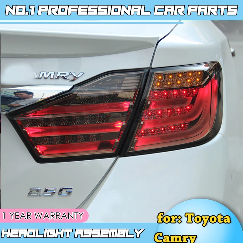 Автомобильные аксессуары для Toyota Camry задние светильник s 2012 2013 2014 V50 светодиодный