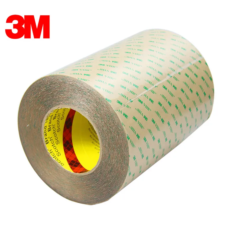 Фото 3M F9460PC Клейкая лента для переноса VHB с клеем 100 МП, прозрачная, 2 мил, 0,5 INX60YD (упаковка из 2 рулонов), дропшиппинг №4