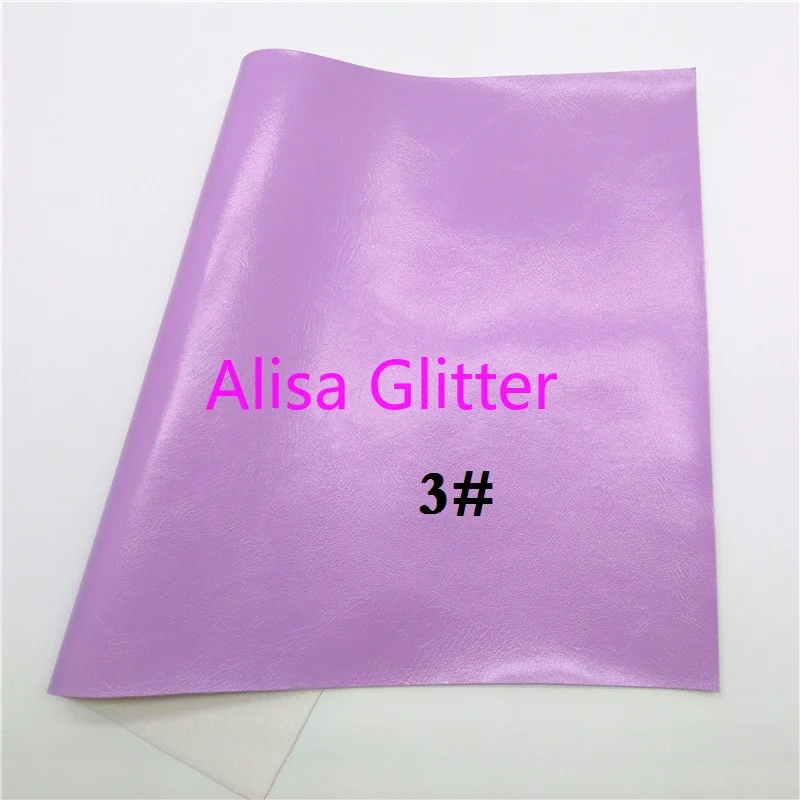 1 шт. блестящая фиолетовая ткань из искусственной кожи 21 х29 см | Дом и сад