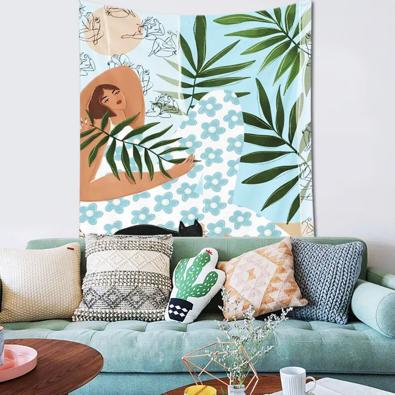 Женское одеяло с животным принтом cillink гобелен Настенный декор Летний Пляжный