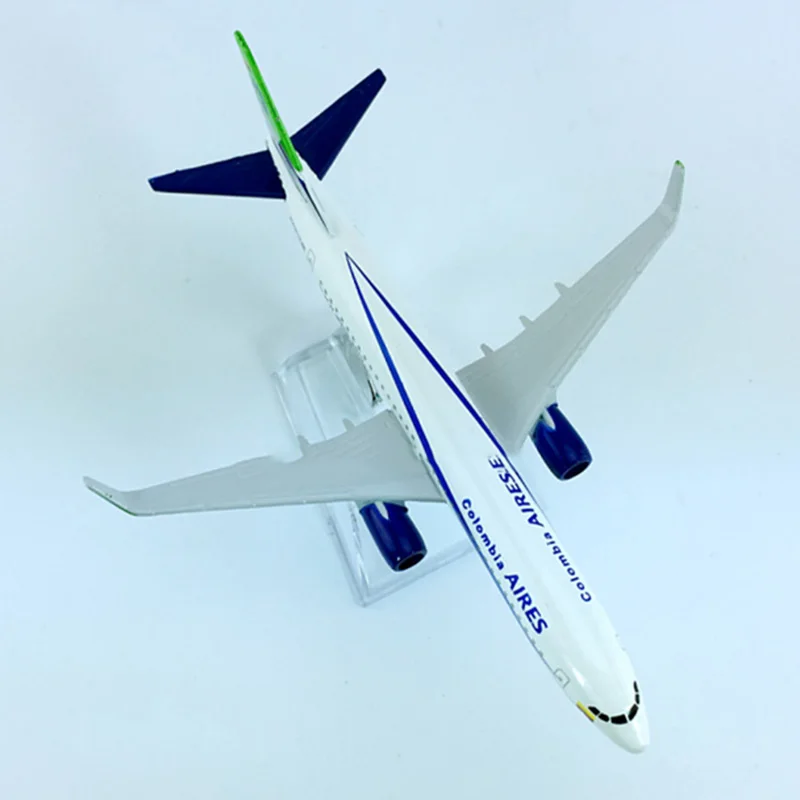 16CM 1/400 Scale Boeing B737-800 AVIANCA aires airlines airplane model aircraft diecast plastic alloy plane gifts for kids Toy | Игрушки и