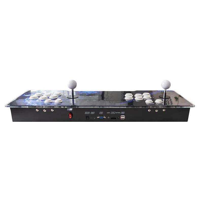 

Remote control wireless 1660 games in 1 jamma Box 5S game box 2 players joystick HD video KOF arcade game console box