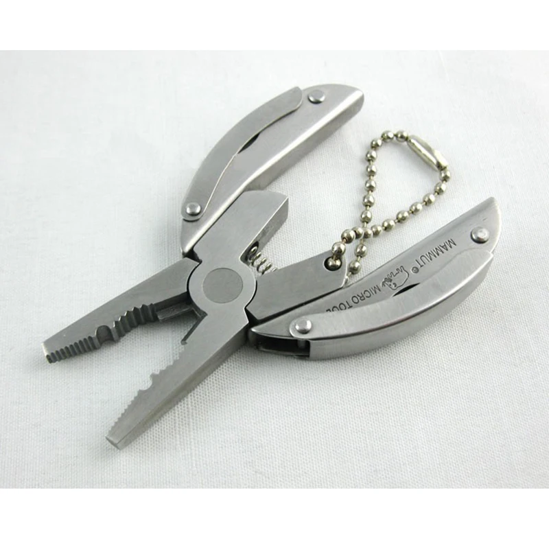 Плоскогубцы многофункциональный инструмент складной карманный открытый