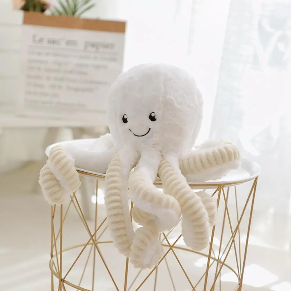 80cm Cuddly Simulation Huge Octopus Pendant Plush Stuffed Toy Soft Animal Home Accessories Cute Doll Children Gifts |