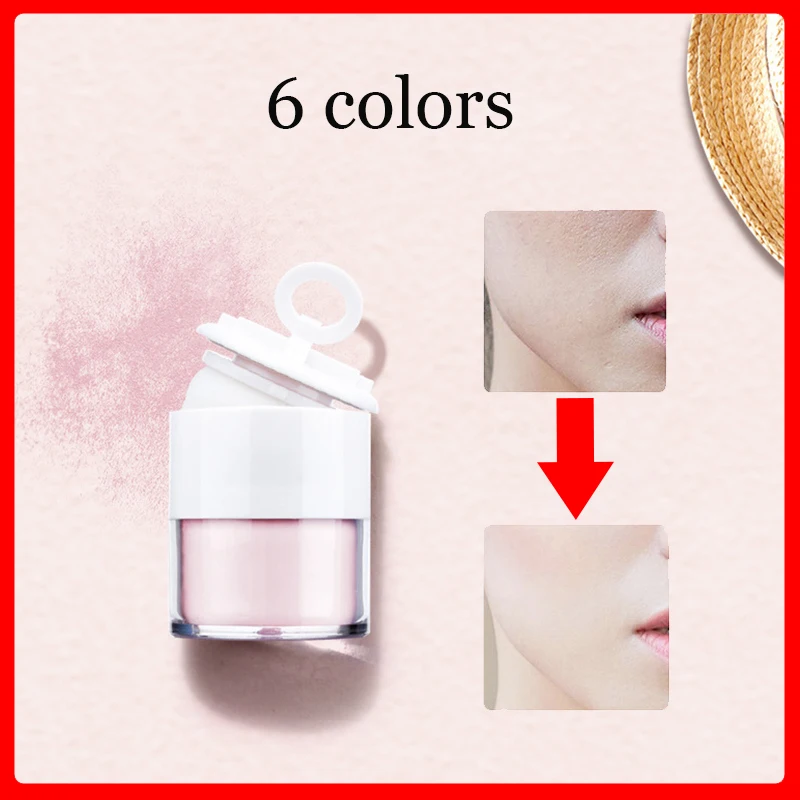 

CP059 Brighten Loose Powder Oil Control Waterproof Setting Powder Face Concealer Long Lasting Natural Nude Makeup Cosmetics