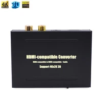 2160p hd 4kx2k 3d two way hdmi2hdmi compatible video extractor optical spdifremove hdcp key agreement audio converter separator