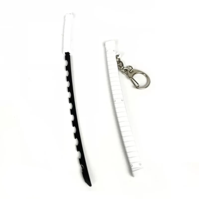 Брелок для ключей с изображением героев мультфильма Demon Slayer брелок в виде меча