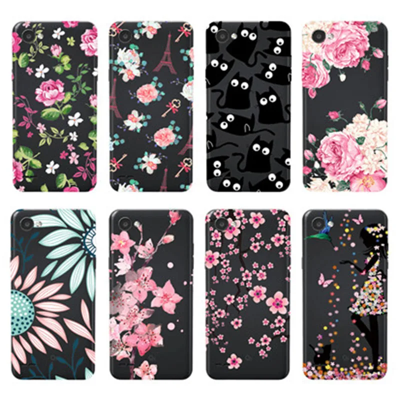 Мягкий ТПУ чехол для телефона LG Q6 плюс альфа Q6a Q 6 M700 силиконовый Funda Capa мягкий 5