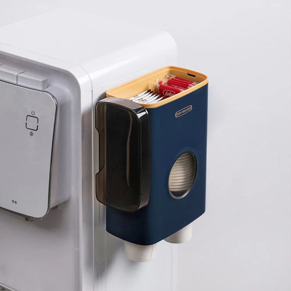 Практичный дозатор для бумажных стаканчиков автоматический держатель дома