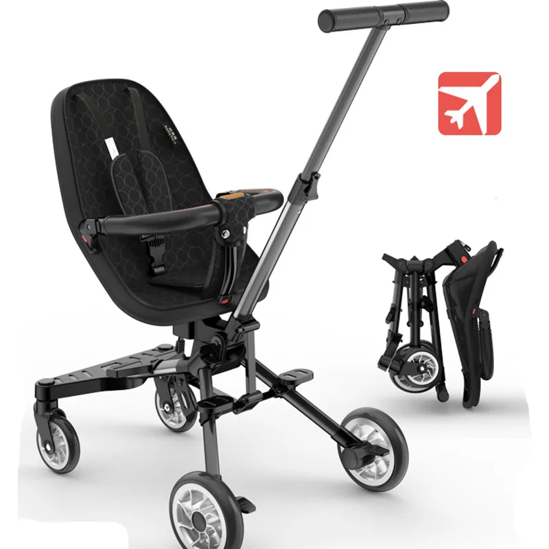 Детская коляска артефакт легкая складная для детей 1 6 лет переносная детская с