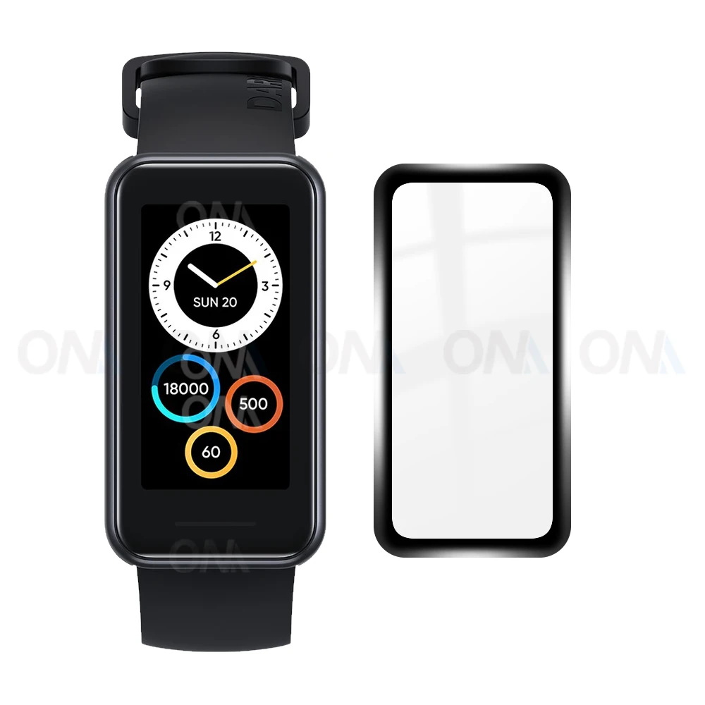 5D Защита экрана для Realme Band 2 Watch Pro полностью мягкая защитная пленка T1 Smart (не