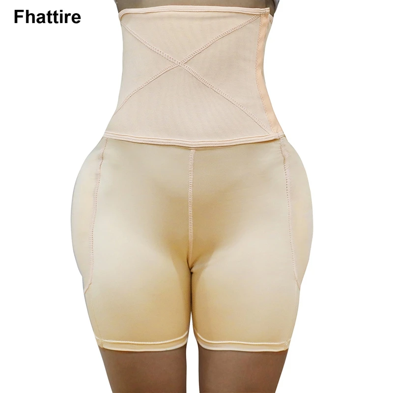 

2020 Large size High Waist Control Body Shaper Tummy Panties Padded Hip Butt Lifter Shaperwear Shorts Slimming Underwear Briefs