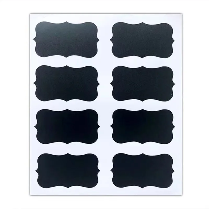 

Chalkboard Labels Bulk Chalk Board Mason Jar Labels Removable Waterproof Blackboard Sticker Label for Jars Glass Bottle Kids