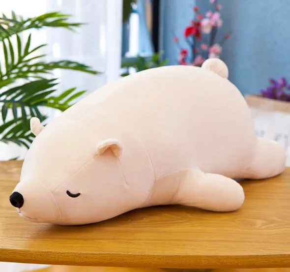 Неизолированные медведи плюшевые игрушки панда бело-коричневый медведь мягкие