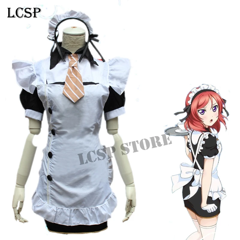 1 LCSP LoveLive! Нодзоми тодзё всех персонажей сентябрьская серия японский костюм для косплея в стиле аниме «Живая Любовь» костюм горничной выходной костюм одежда - Цвет: 1
