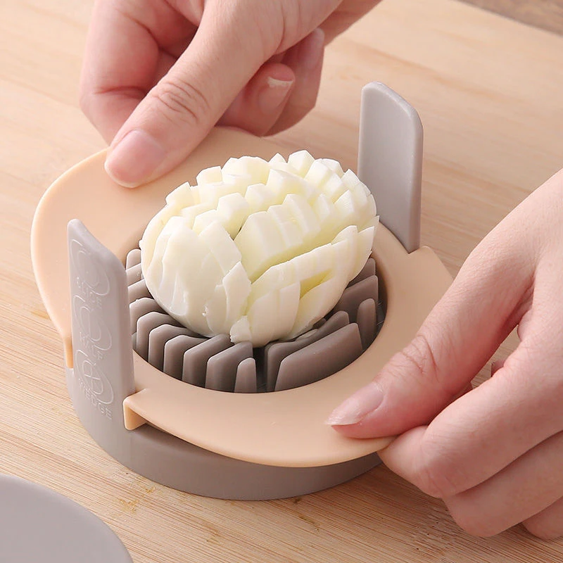 Egg Slicer Multifunctional Upgrade of Cutter Cooking Tool Mold Artifact Gadgets Kitchen Utensils | Дом и сад