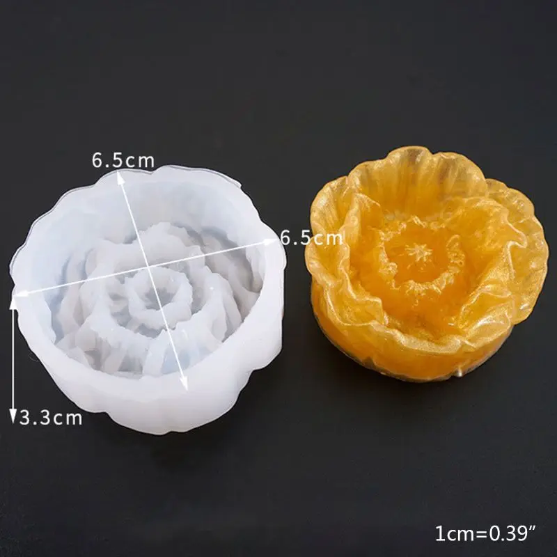 

Diy Crystal Epoxy Silicone Resin Molds Dice Fillet Flower Shape Digital Game High Mirror Dice Mold Silicone Mould Making Jewelry