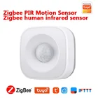 Датчик движения Aubess Tuya Zigbee3.0 для умного дома, Беспроводной сенсор с PIR-датчиком движения, Wi-Fi, для умного дома