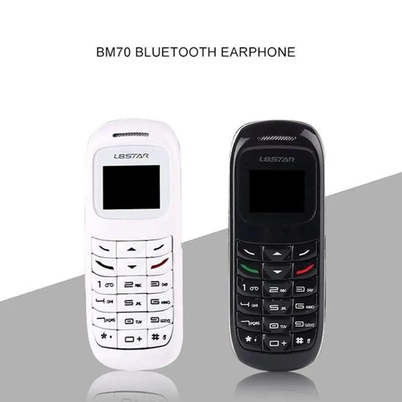 Mini Small GSM мобильный телефон Dialer BM70 наушники для мобильного телефона новая