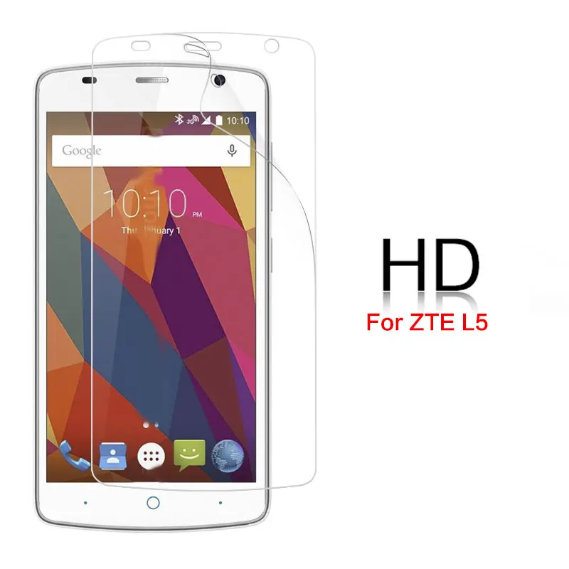 Прозрачная глянцевая HD пленка для ZTE L2 L3 Apex Plus L4 L5 L6 L7 Pro против царапин матовая