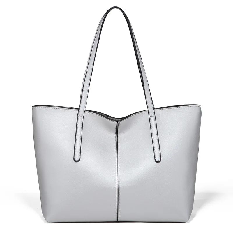 

2020 New European and American Fashion Leather Woman's Bag Trend Handbags Large Bag Woman's Fashion One Shoulder Tote Bag