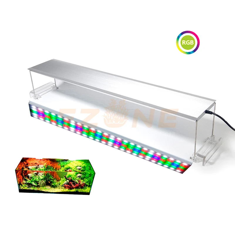 Chihiros RGB аквариумный светодиодный светильник ing светильник лампа Белый Синий Красный Регулируемый цвет крышка приспособление свежая рыба растение аквариум