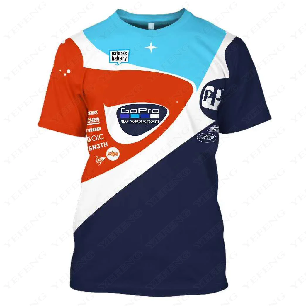 

Free Shipping Summer T-Shirt For KTM Factory Racing Motorcycle Motocross Riding MOTO Short-Sleeved Quick-Drying Breathable