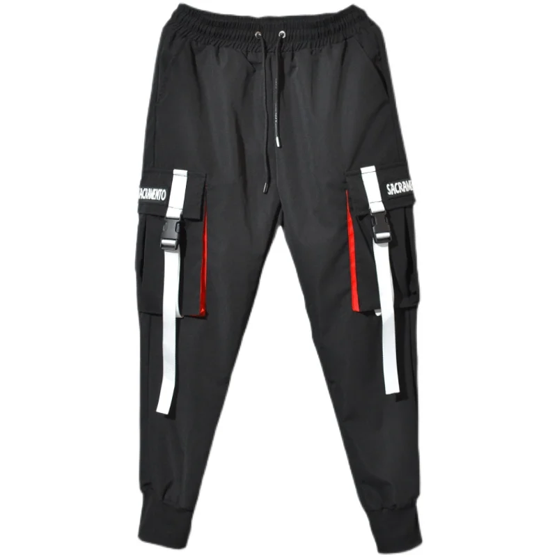 

Spring/Summer 2021 Casual Pants Men Function Wind Japanese Youth Small Foot Pants National Tide Overalls Pants